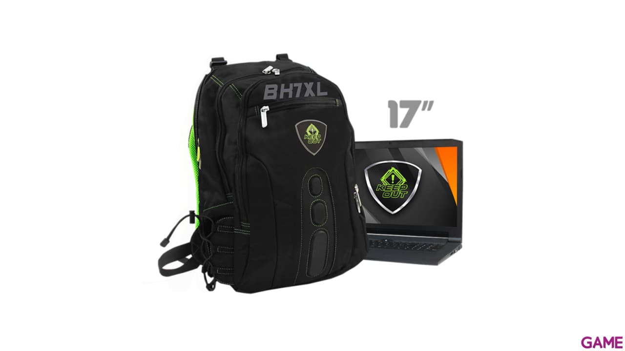 Keep Out BK7GXL - Mochila Gaming 17"