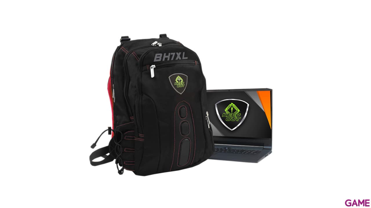 Keep Out BK7RXL - Mochila Gaming 17"