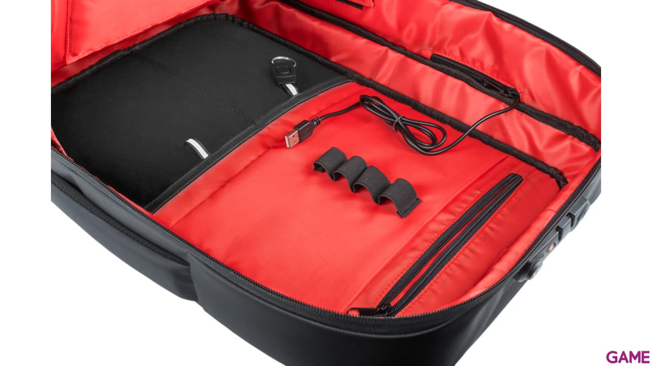 MARS GAMING MB2  17´´ Antirrobo USB - Mochila Gaming
