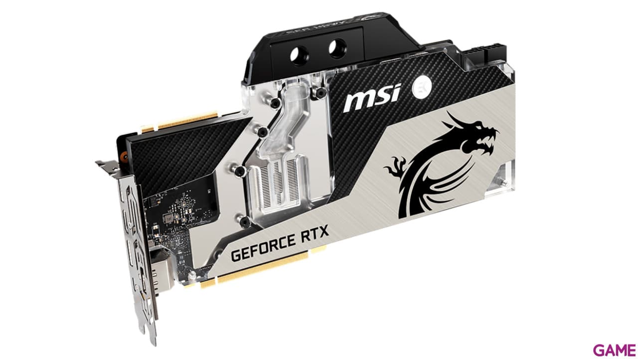 MSI GeForce RTX 2080 SEA HAWK EK X 8GB GDDR6 - Tarjeta Gráfica Gaming