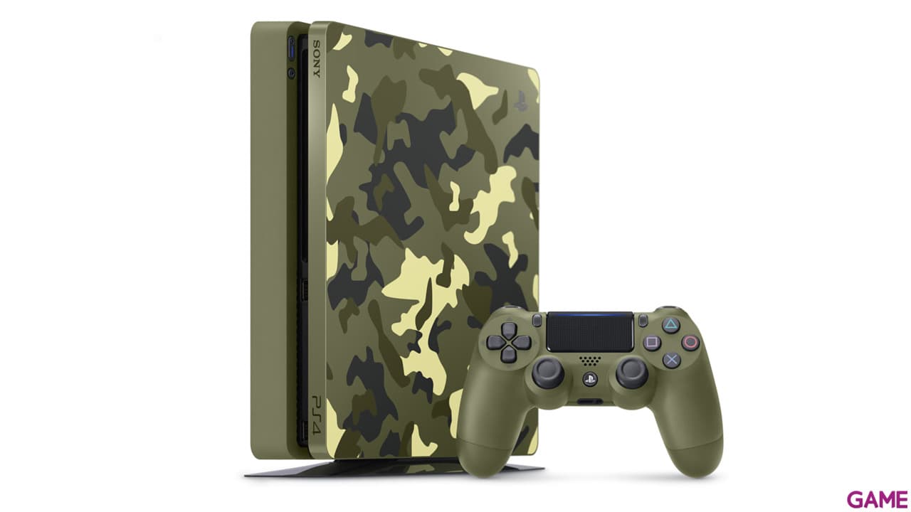 Playstation 4 Slim 1Tb Edición Limitada + CoD WW II + ¡Has Sido Tú!
