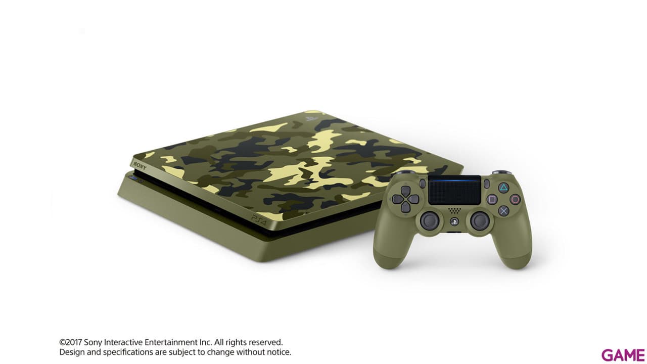 Playstation 4 Slim 1Tb Edición Limitada + CoD WW II + ¡Has Sido Tú!