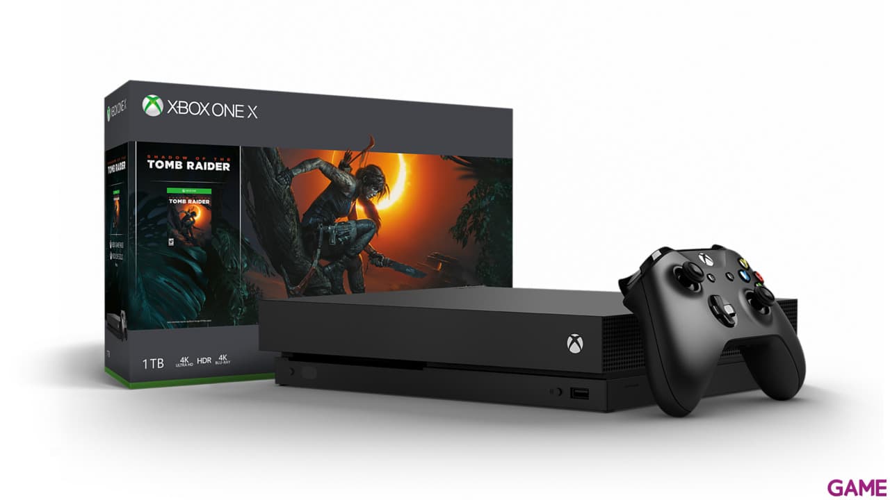 Xbox One X + Shadow Of The Tomb Raider