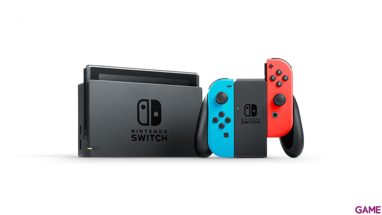 Nintendo Switch Azul Neon Rojo Neon + 35 euros Nintendo eShop