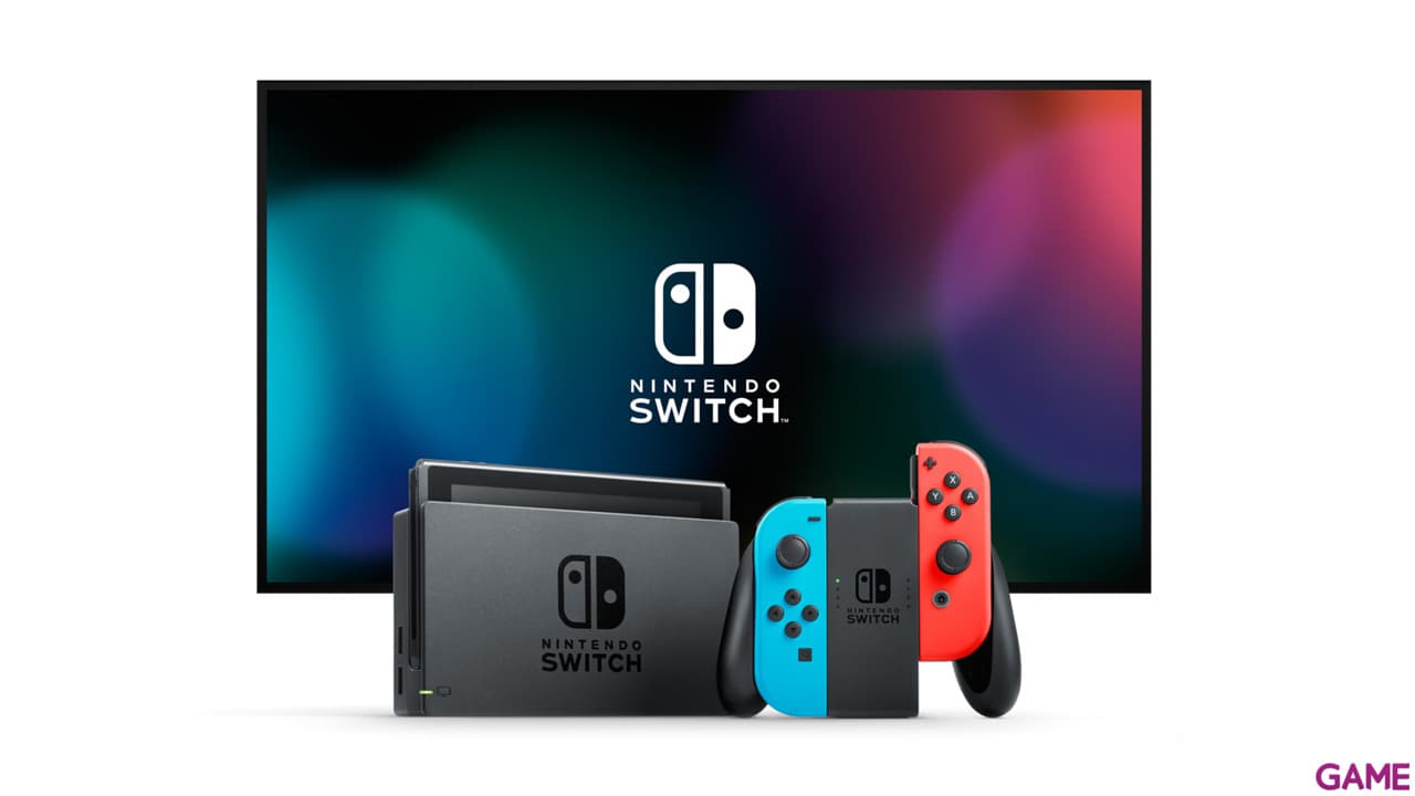 Nintendo Switch Azul Neon Rojo Neon + 35 euros Nintendo eShop