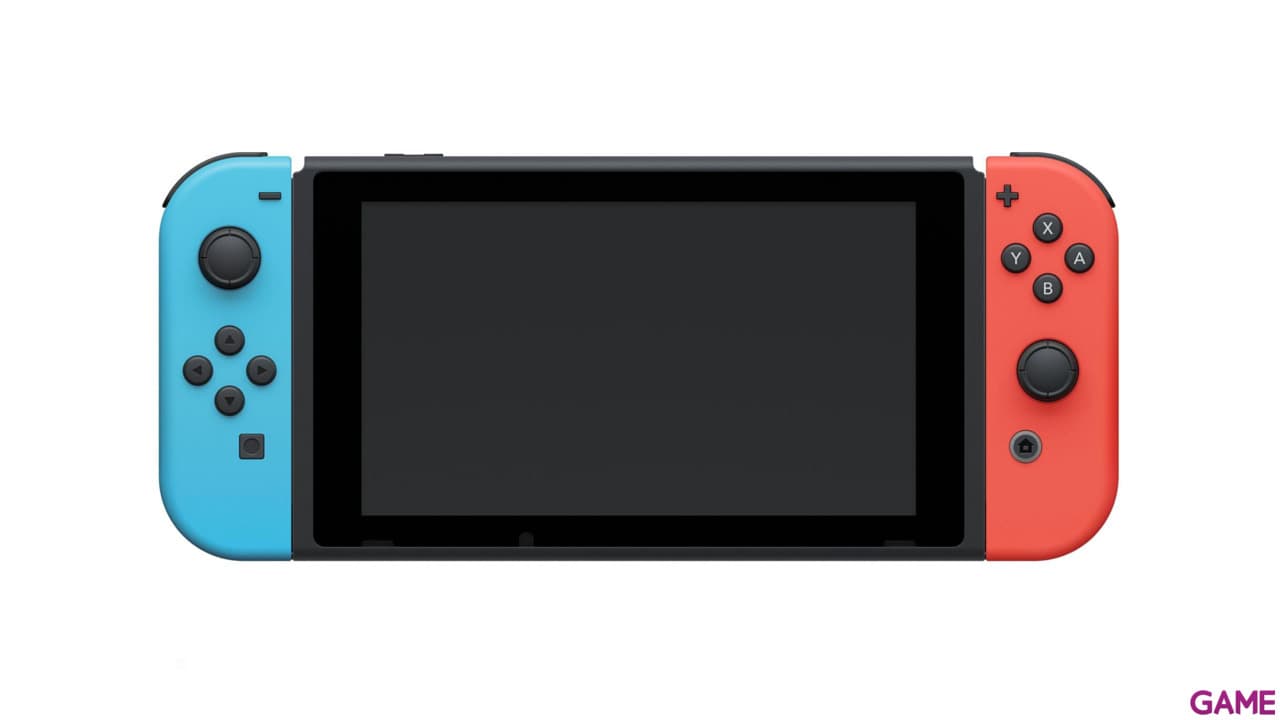 Nintendo Switch Azul Neon Rojo Neon