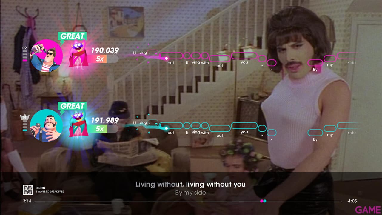 Let´s Sing Queen + 2 Micrófonos PS4