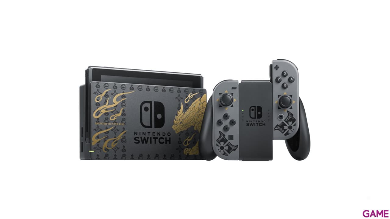 Nintendo Switch Edición Monster Hunter Rise