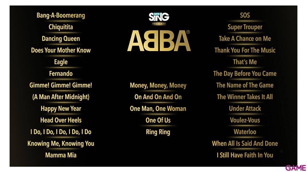 Lets Sing ABBA + 2 Micrófonos