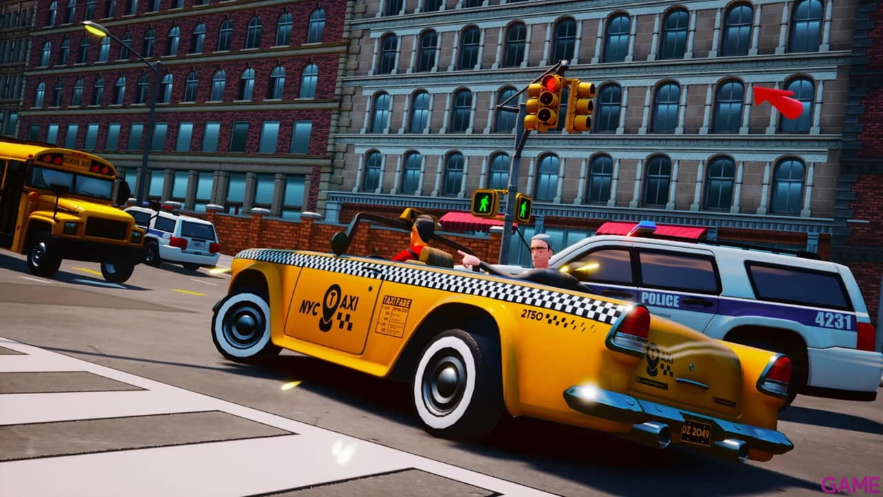 Taxi Chaos CIAB + Volante NW Nintendo Switch