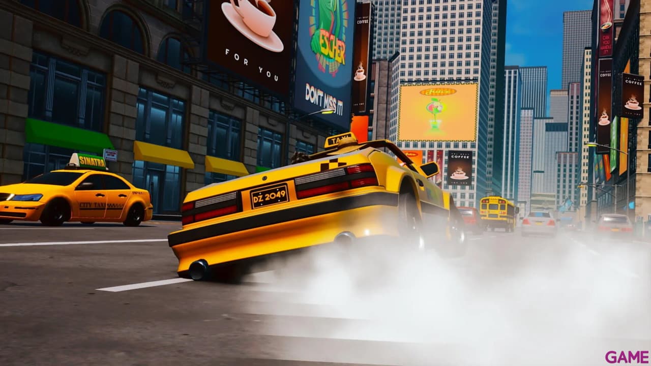 Taxi Chaos CIAB + Volante NW Nintendo Switch