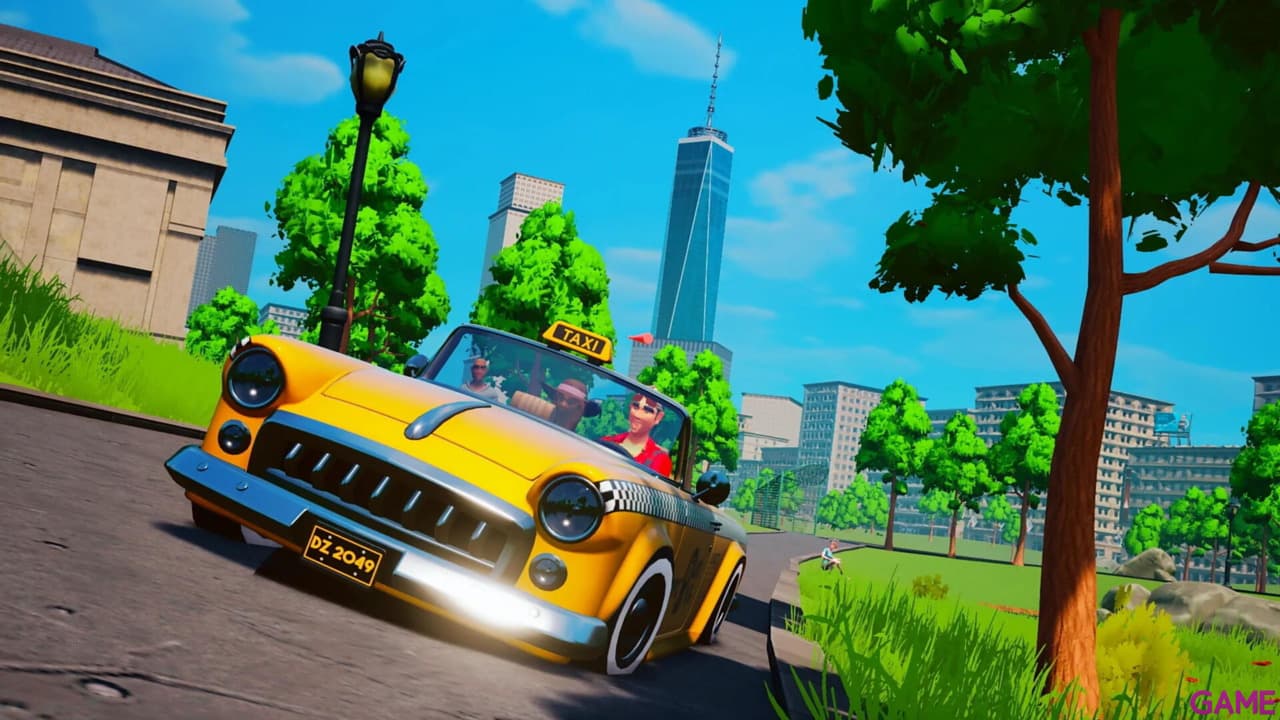 Taxi Chaos CIAB + Volante NW Nintendo Switch