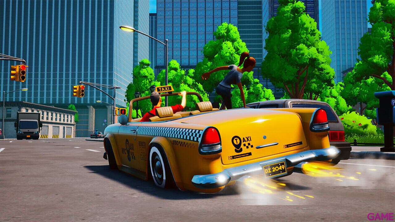 Taxi Chaos CIAB + Volante NW Nintendo Switch