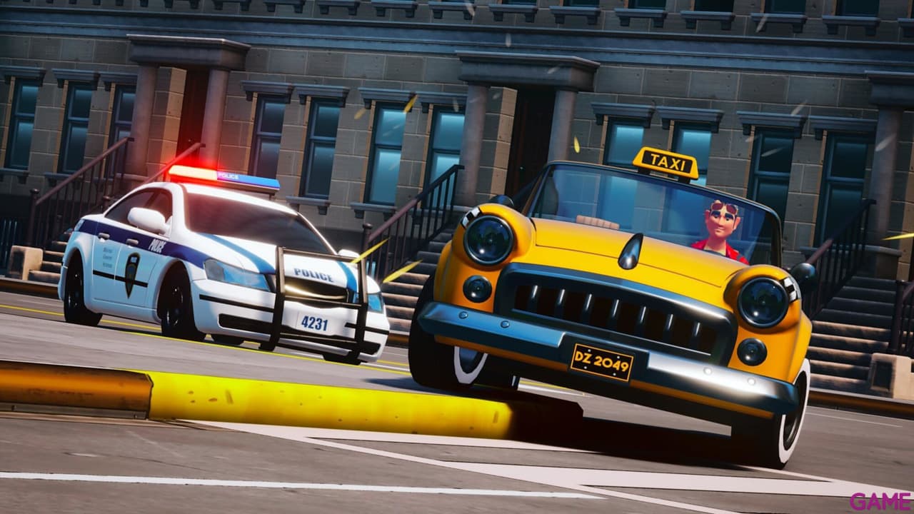 Taxi Chaos CIAB + Volante NW Nintendo Switch