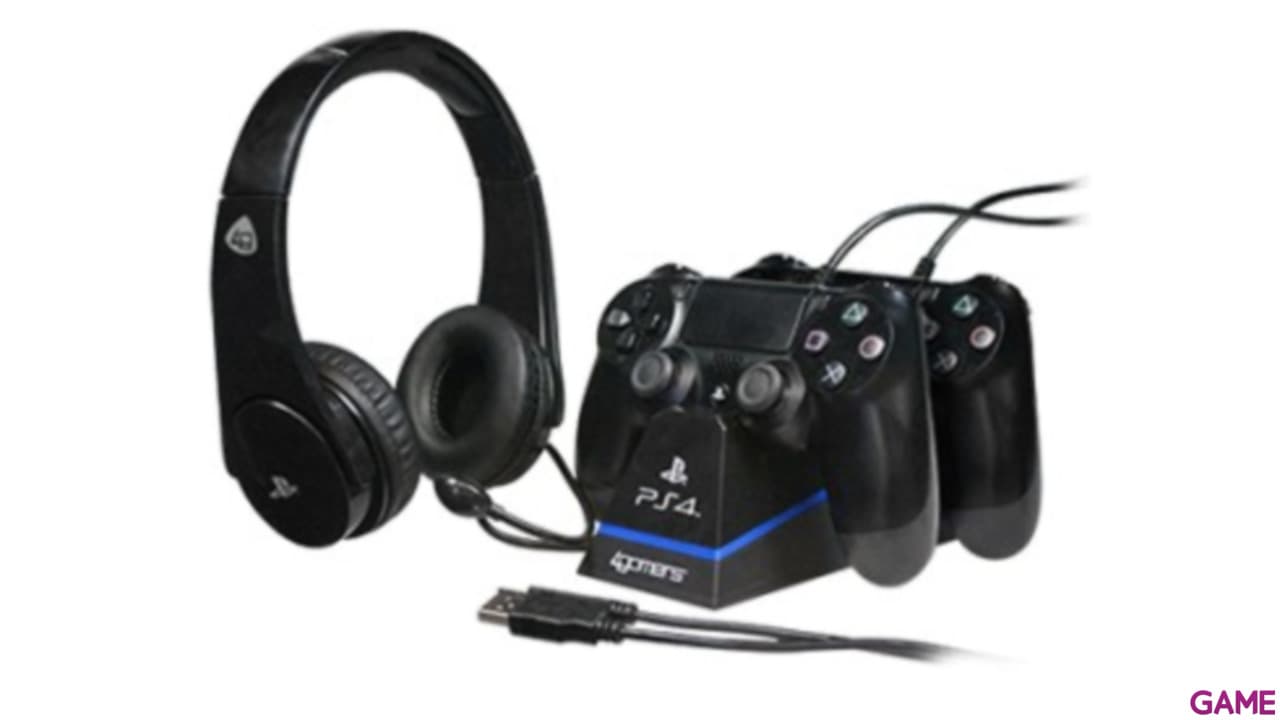 Auriculares 4Gamers Starter Kit -Licencia Oficial Sony-