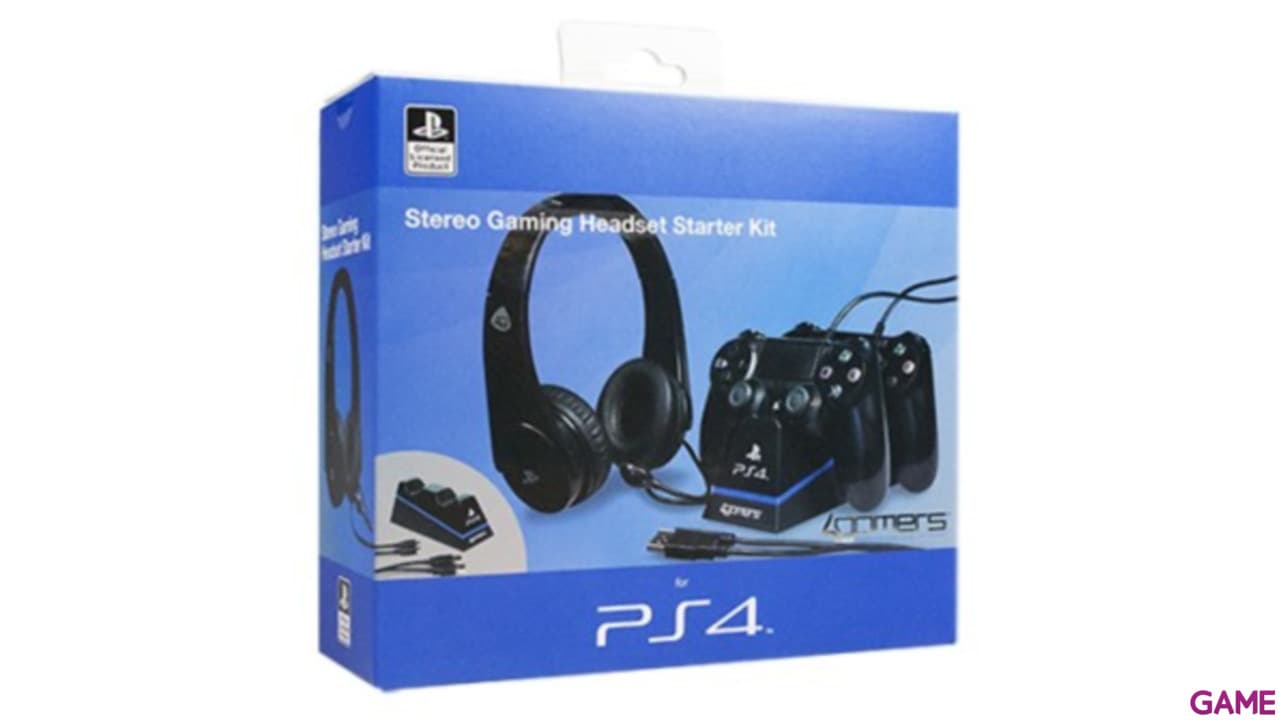 Auriculares 4Gamers Starter Kit -Licencia Oficial Sony-