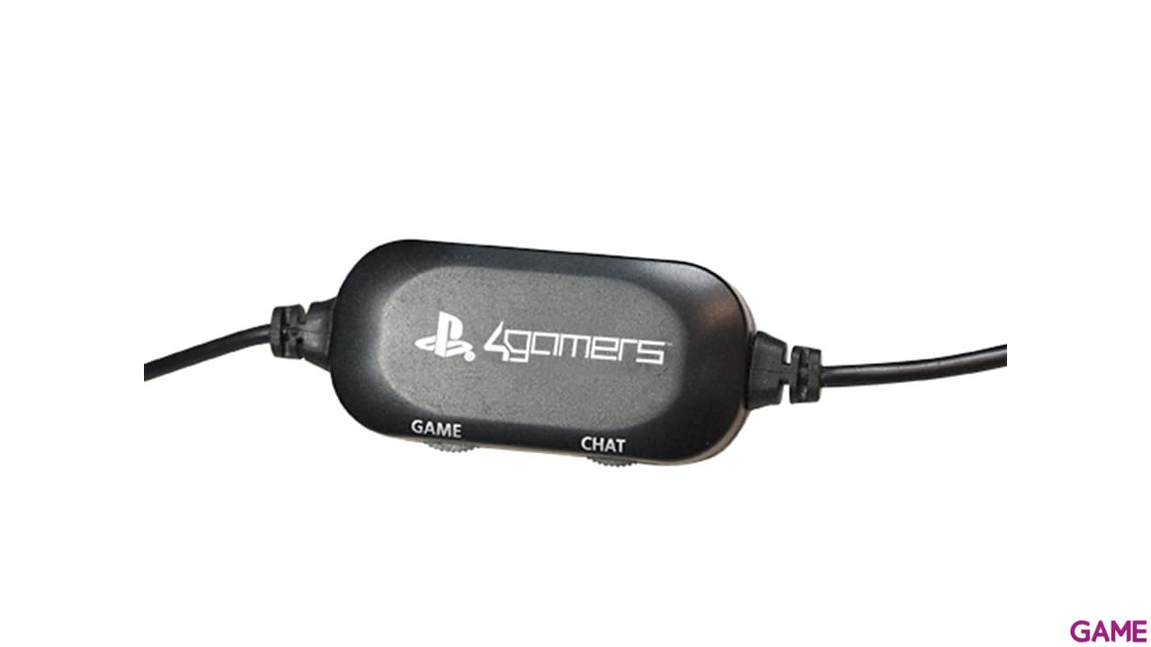 Auriculares 4Gamers Pro 4-10 Negros -Licencia Oficial-