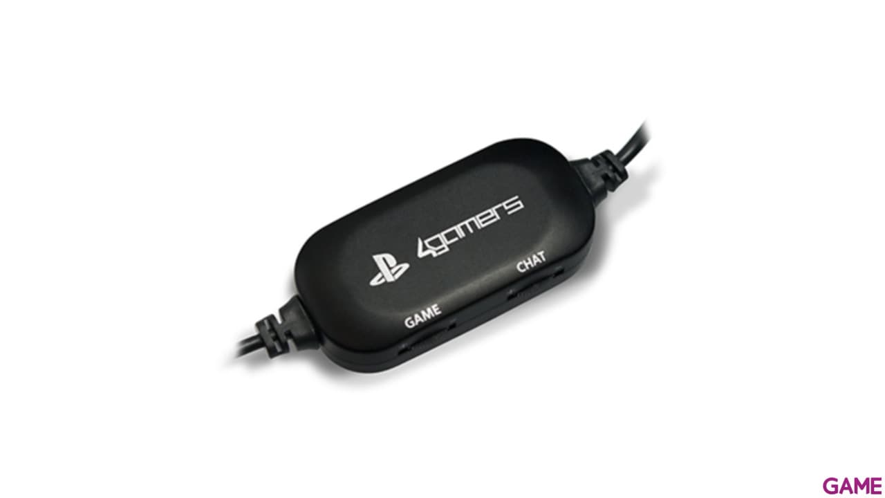 Auriculares 4Gamers Pro 4-10 Negros -Licencia Oficial-