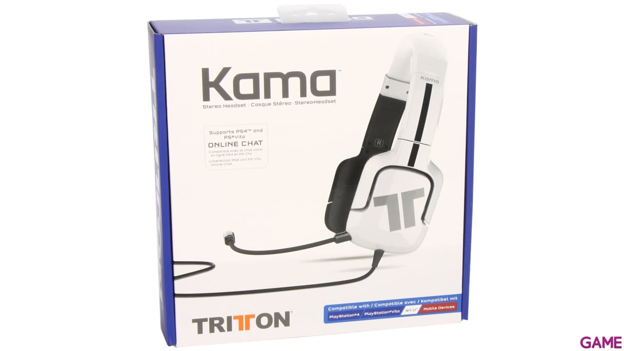 Auriculares Tritton Kama Blancos PS4-PSV