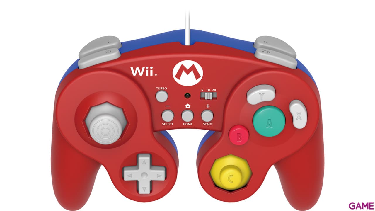 Controller Super Smash Bros Mario Hori -Licencia oficial Nintendo-