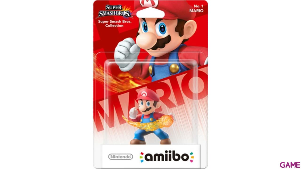 Figura Amiibo Smash Mario