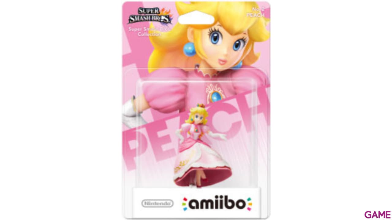 Figura amiibo Smash Peach