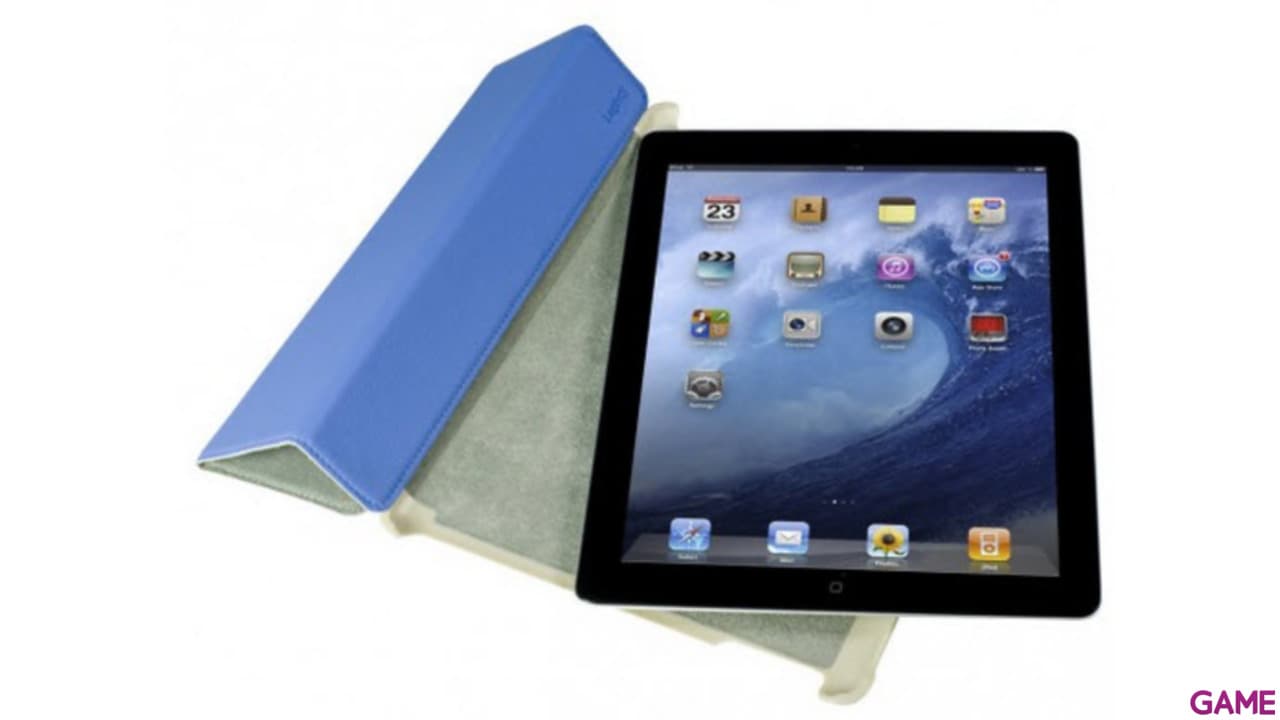 Funda Soporte Ipad/Ipad2 Azul