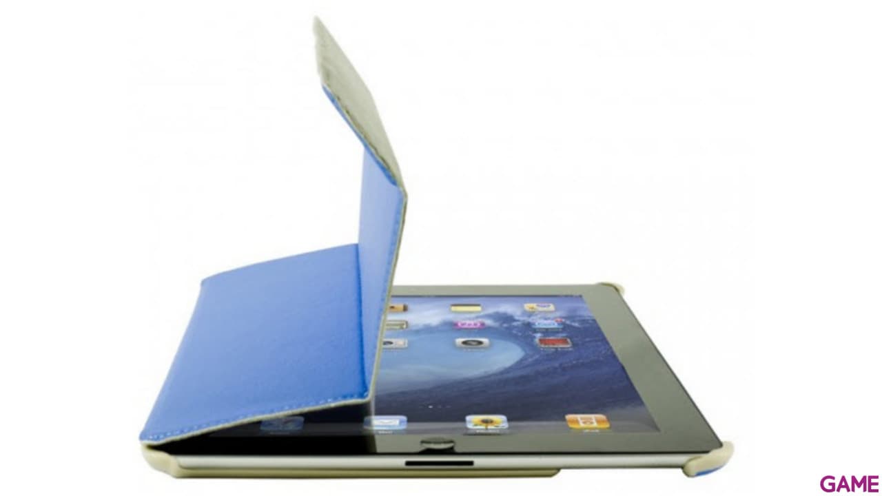 Funda Soporte Ipad/Ipad2 Azul