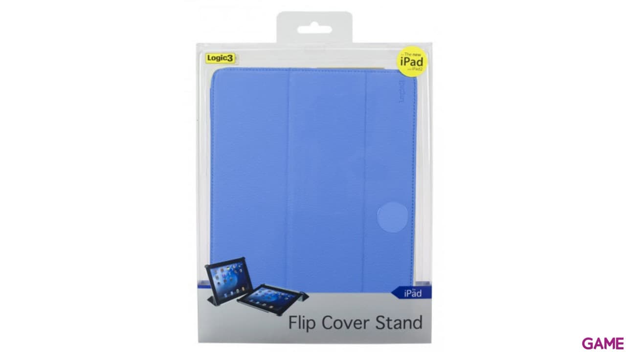 Funda Soporte Ipad/Ipad2 Azul