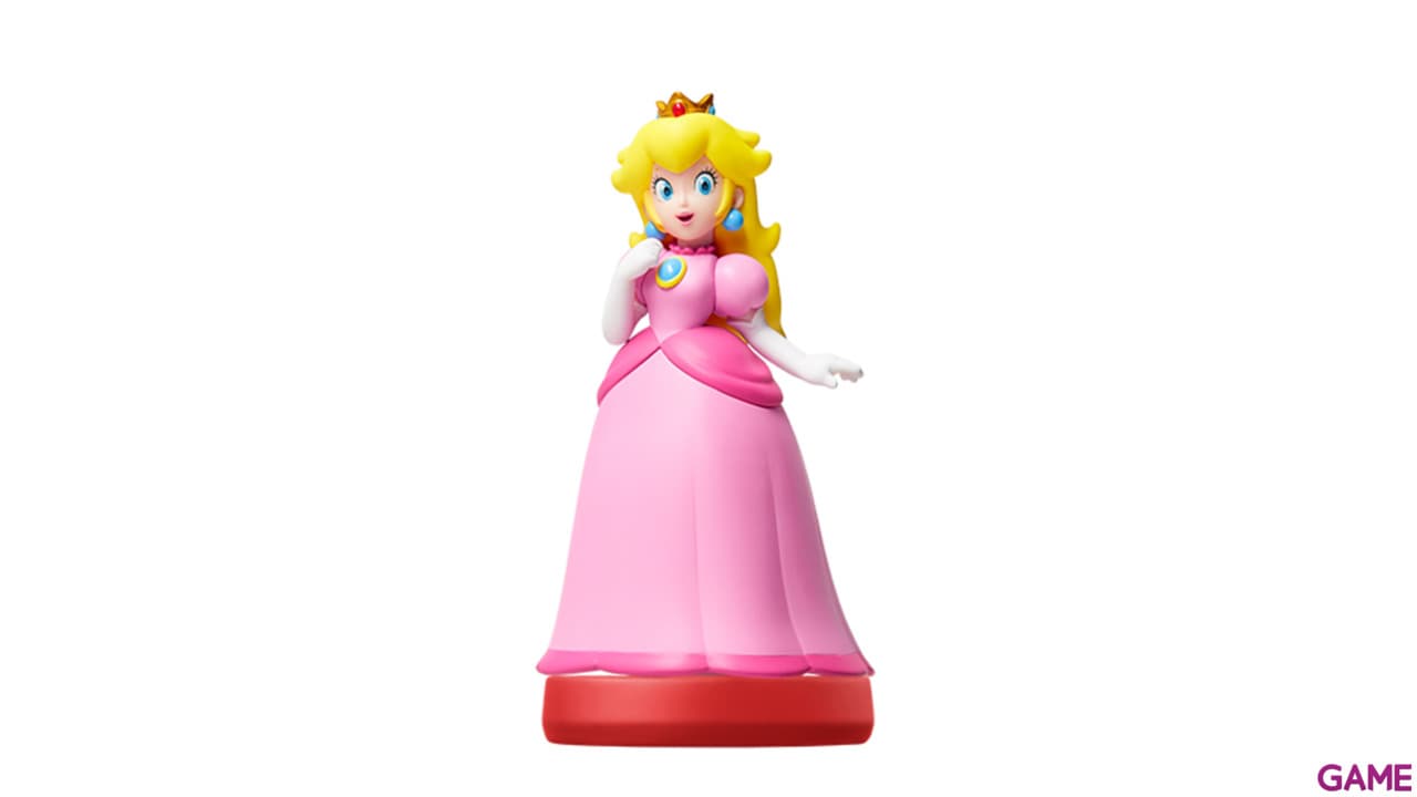Figura Amiibo Peach - Coleccion Super Mario
