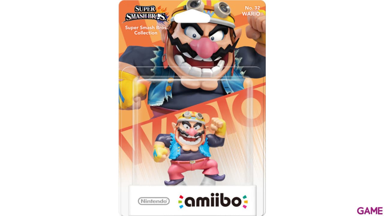 Figura amiibo Smash Wario