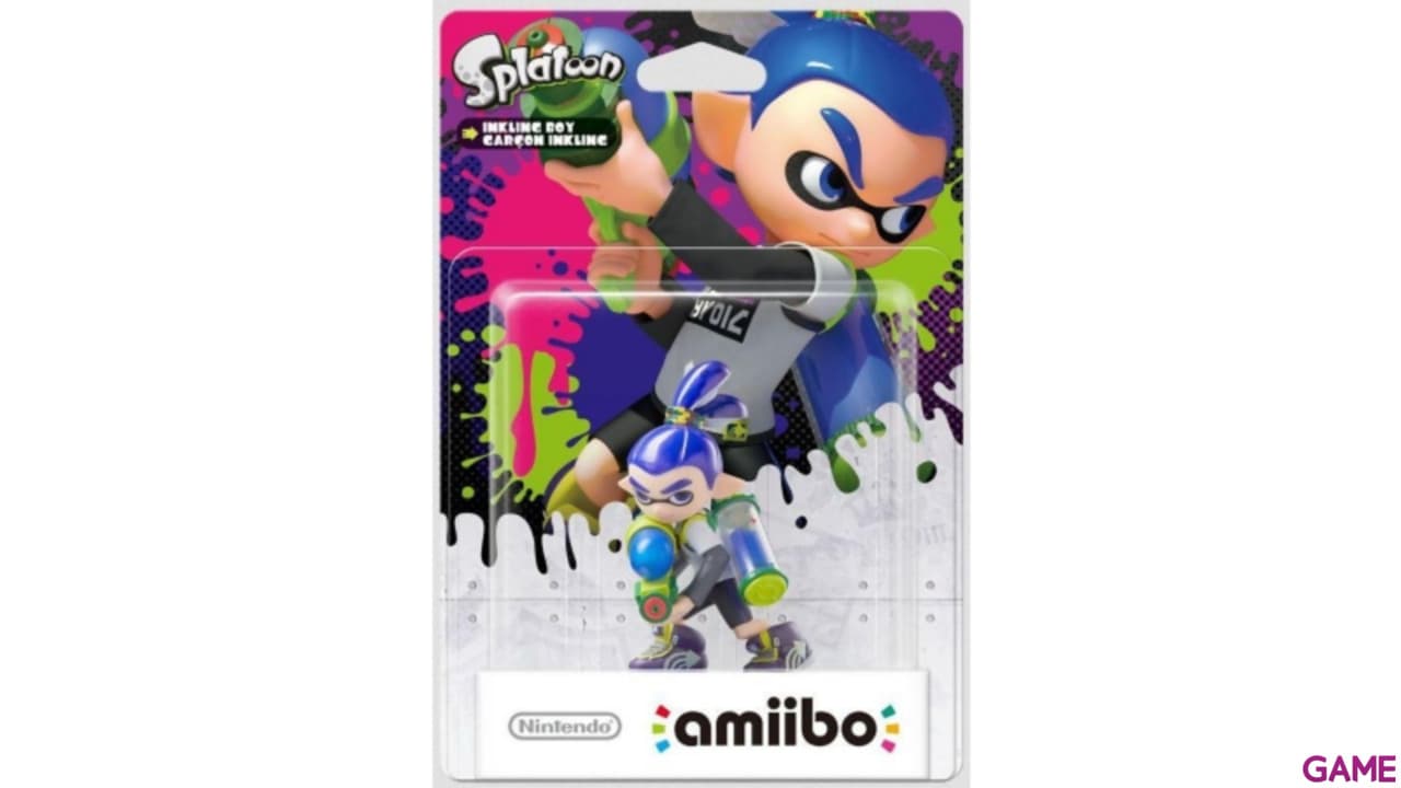 Figura amiibo Splatoon Chico