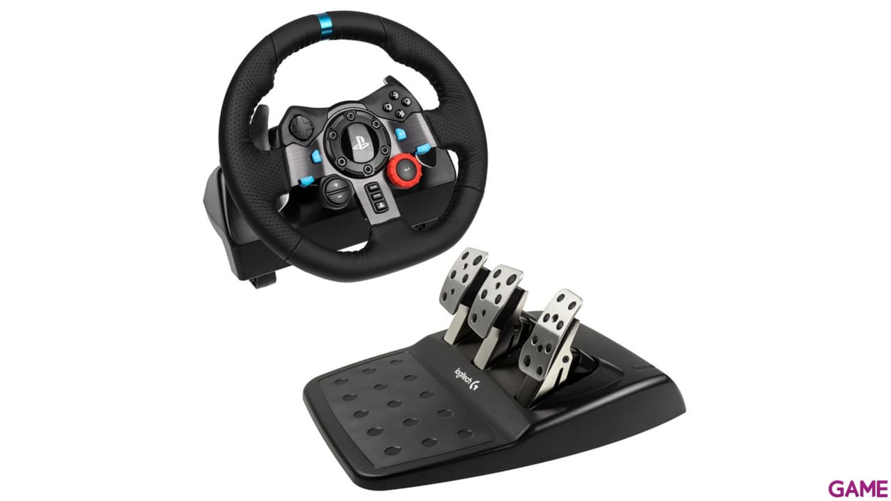 Logitech G29 Driving Force PC - PS5 - PS4 - PS3 - Licencia PlayStation - Volante