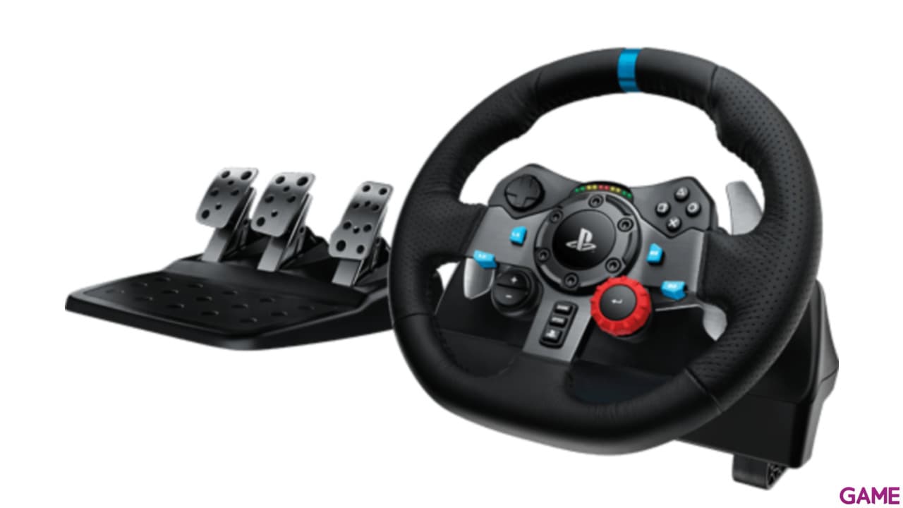 Logitech G29 Driving Force PC - PS5 - PS4 - PS3 - Licencia PlayStation - Volante