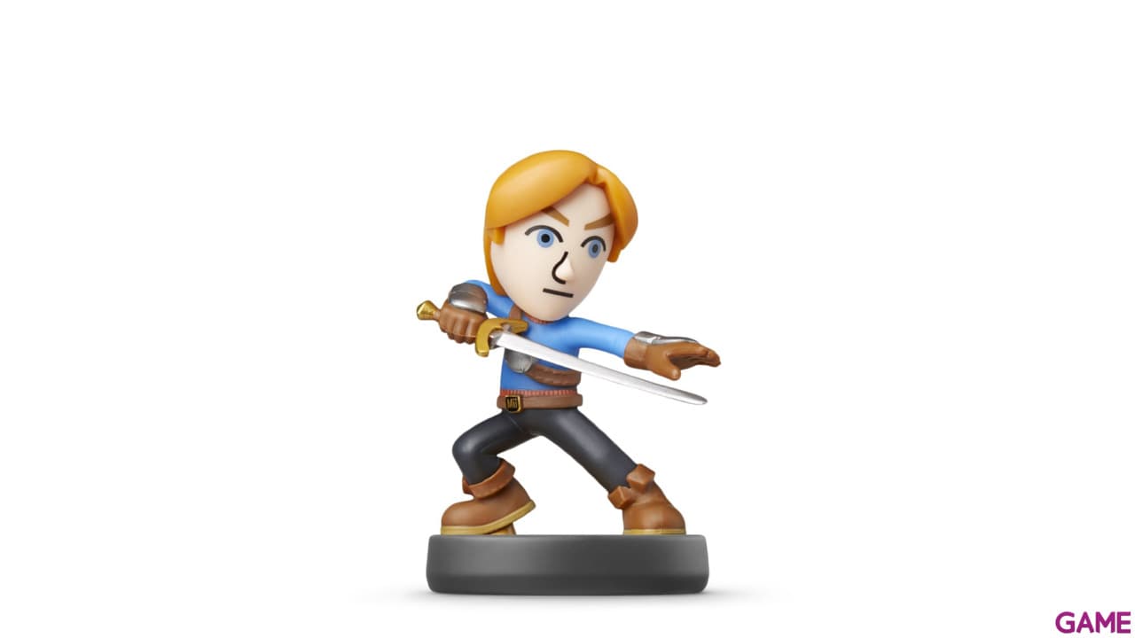 Figura amiibo Smash Mii Swordman Espadachin Mii
