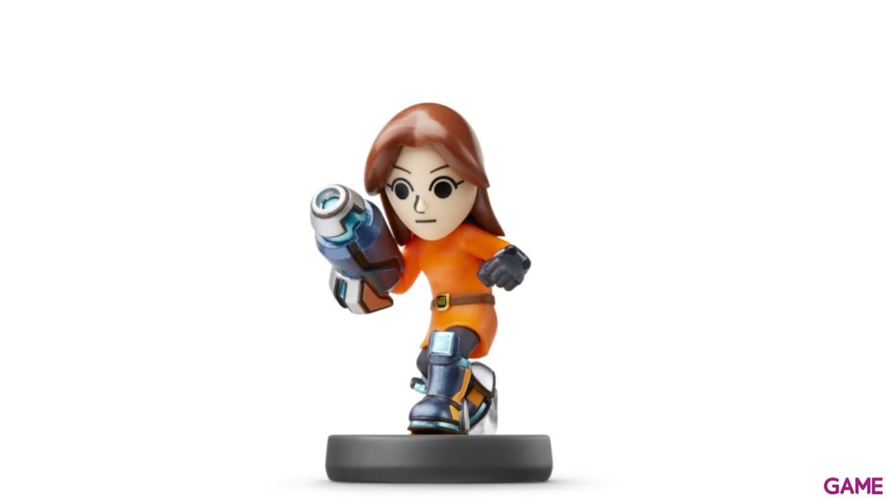 Figura amiibo Smash Mii Gunman Tiradora Mii
