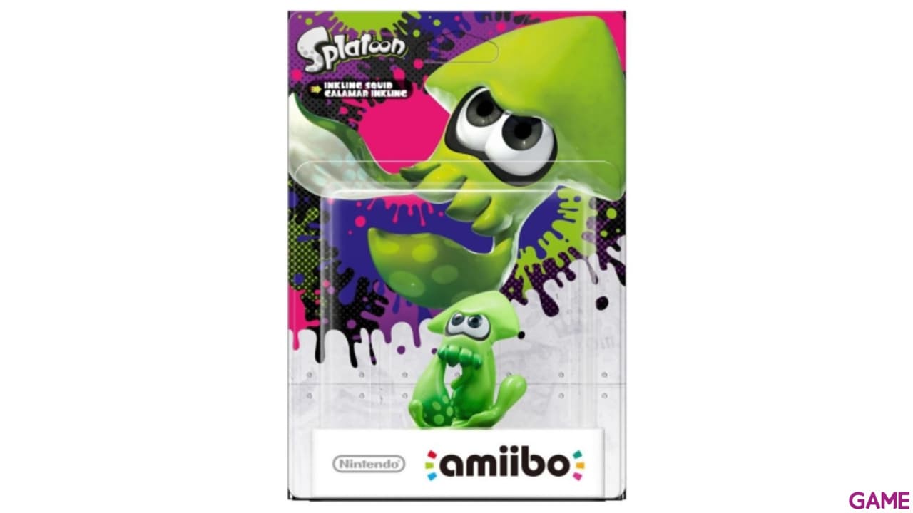 Figura amiibo Splatoon Calamar