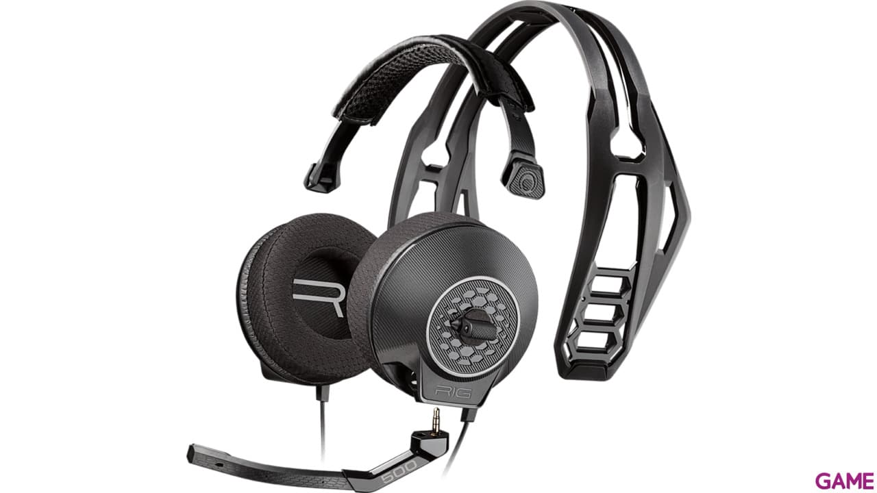 Auriculares Plantronics Rig 500HS -Licencia oficial- - Auriculares Gaming