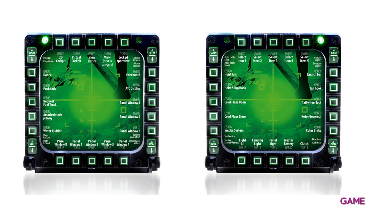 Thrustmaster MFD Cougar - Panel