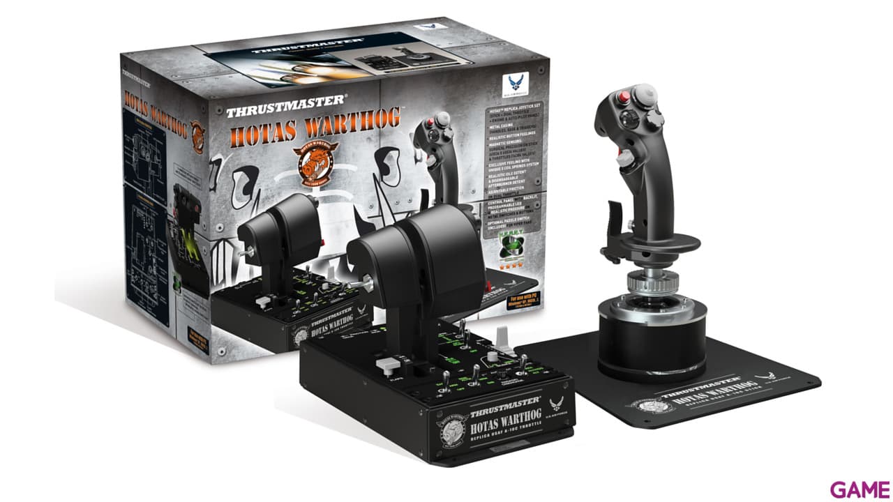 Thrustmaster HOTAS Warthog Joystick + Throttle - Pack