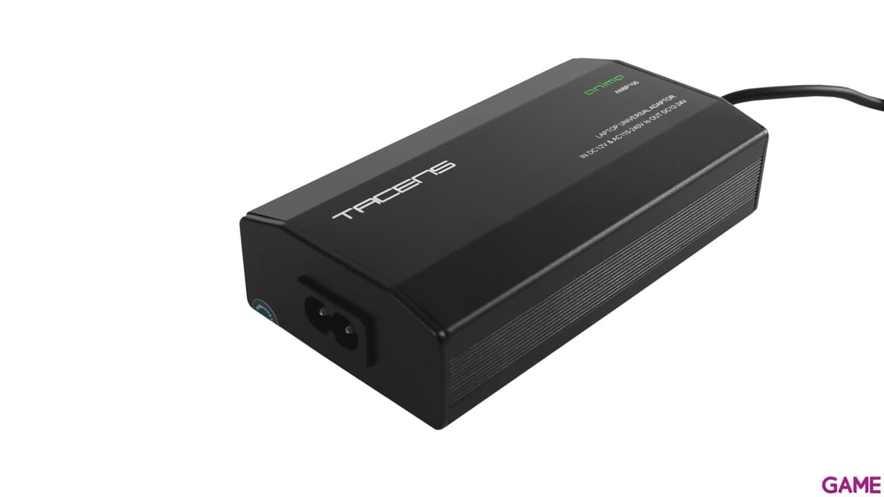 TACENS ANIMA ANBP100 NOTEBOOK ADAPTOR 100W 8TIP ALUMINIUM COMPACT DESIGN