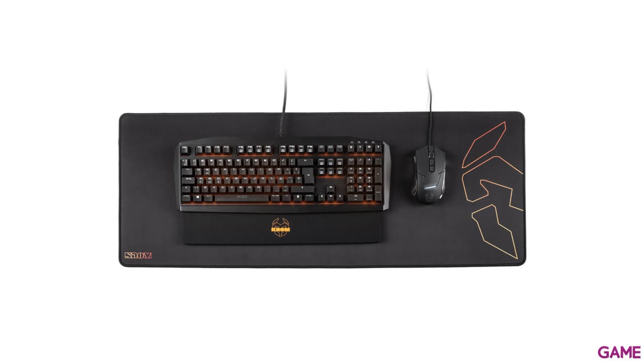 Krom Knout XL Extended - Alfombrilla Gaming