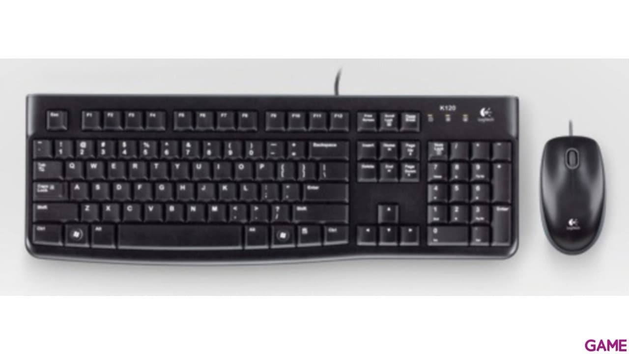 Logitech Mk120 Teclado + Ratón - Pack Perifericos