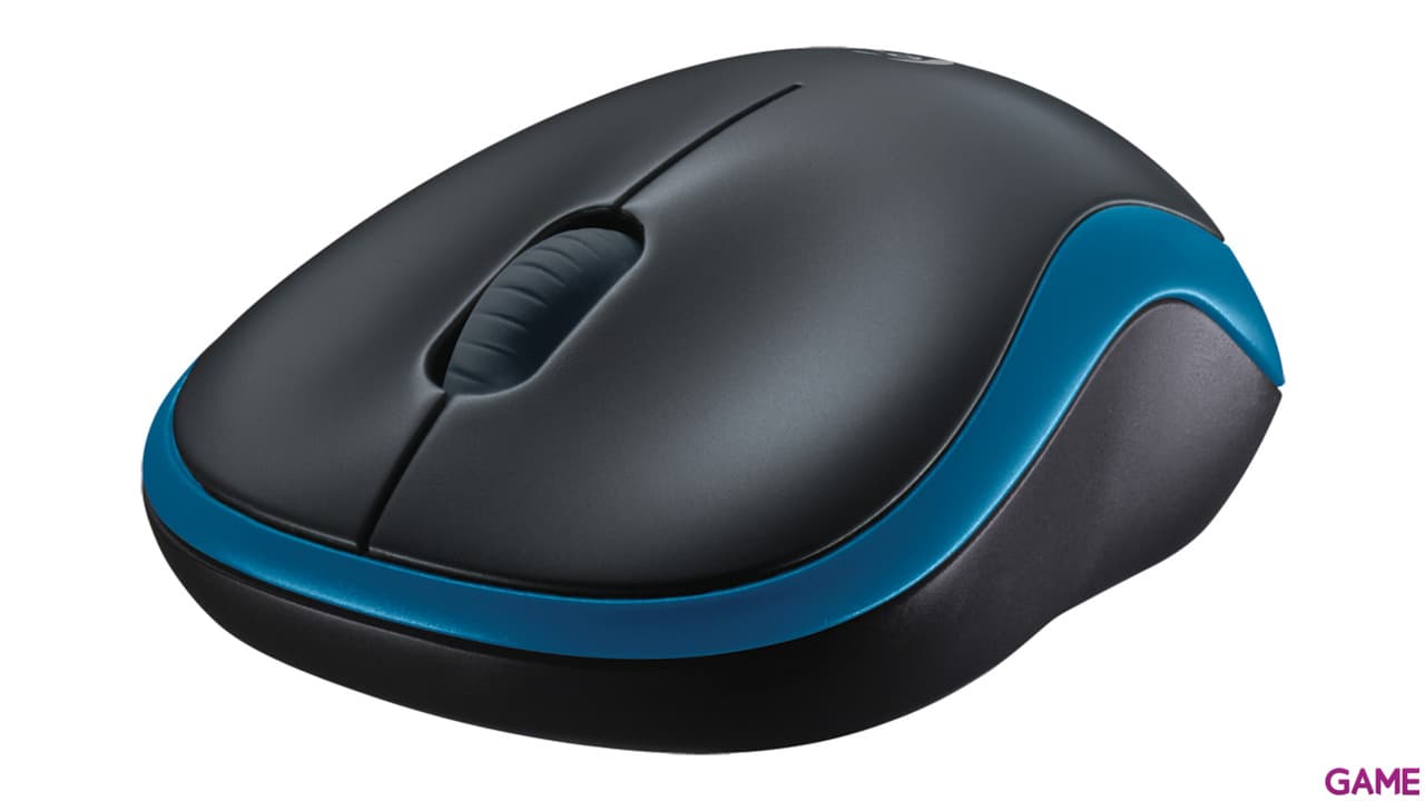 Logitech M185 Wireless Blue - Raton