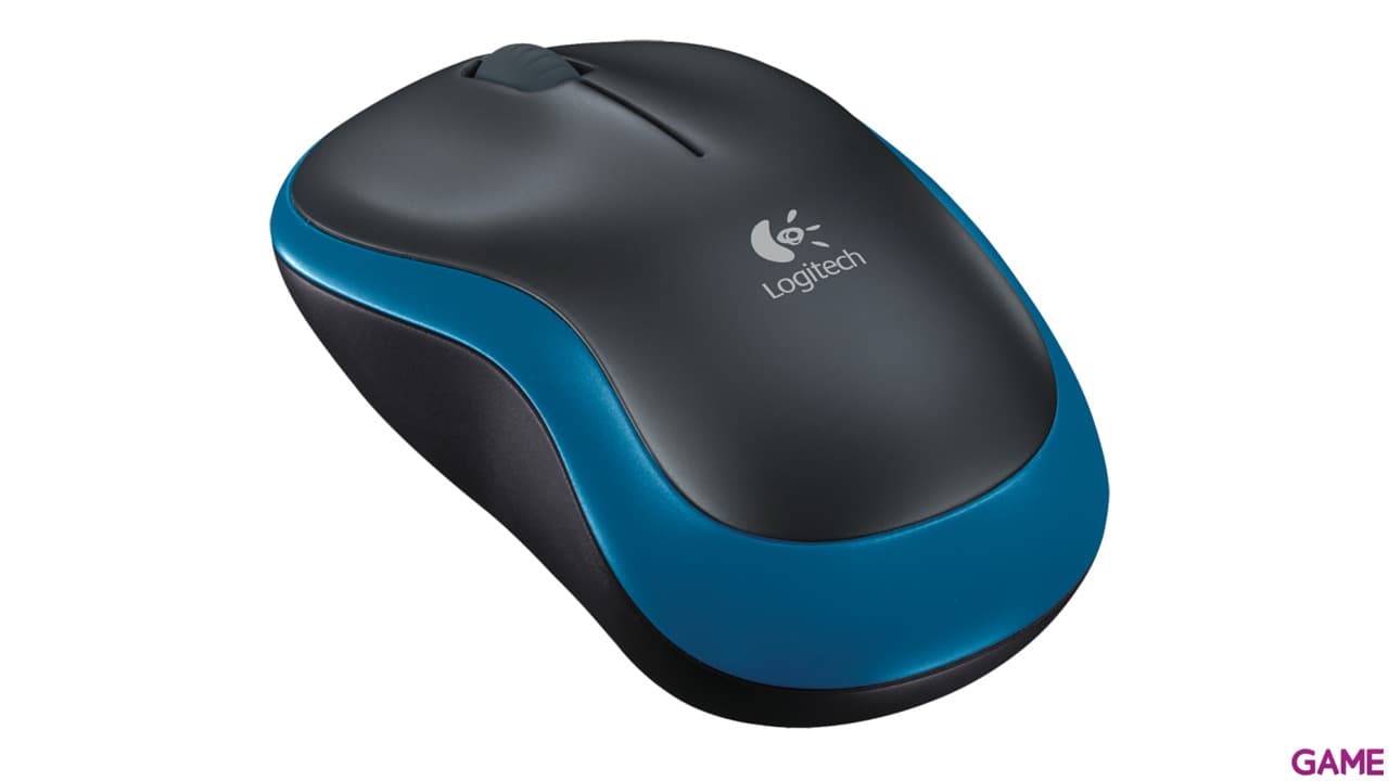 Logitech M185 Wireless Blue - Raton