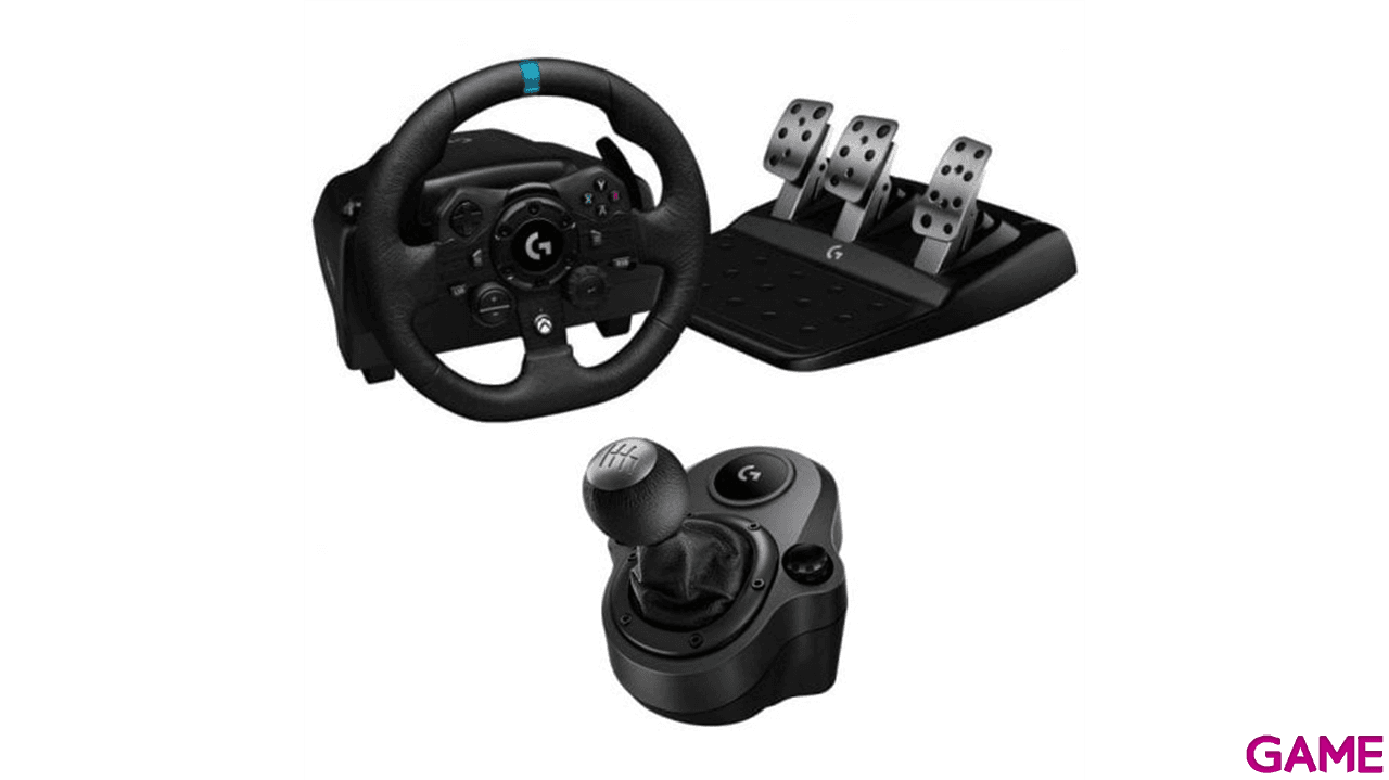 Logitech G923 Trueforce + Shifter PC - PS5 - PS4 - PS3 - Licencia PlayStation - Volante