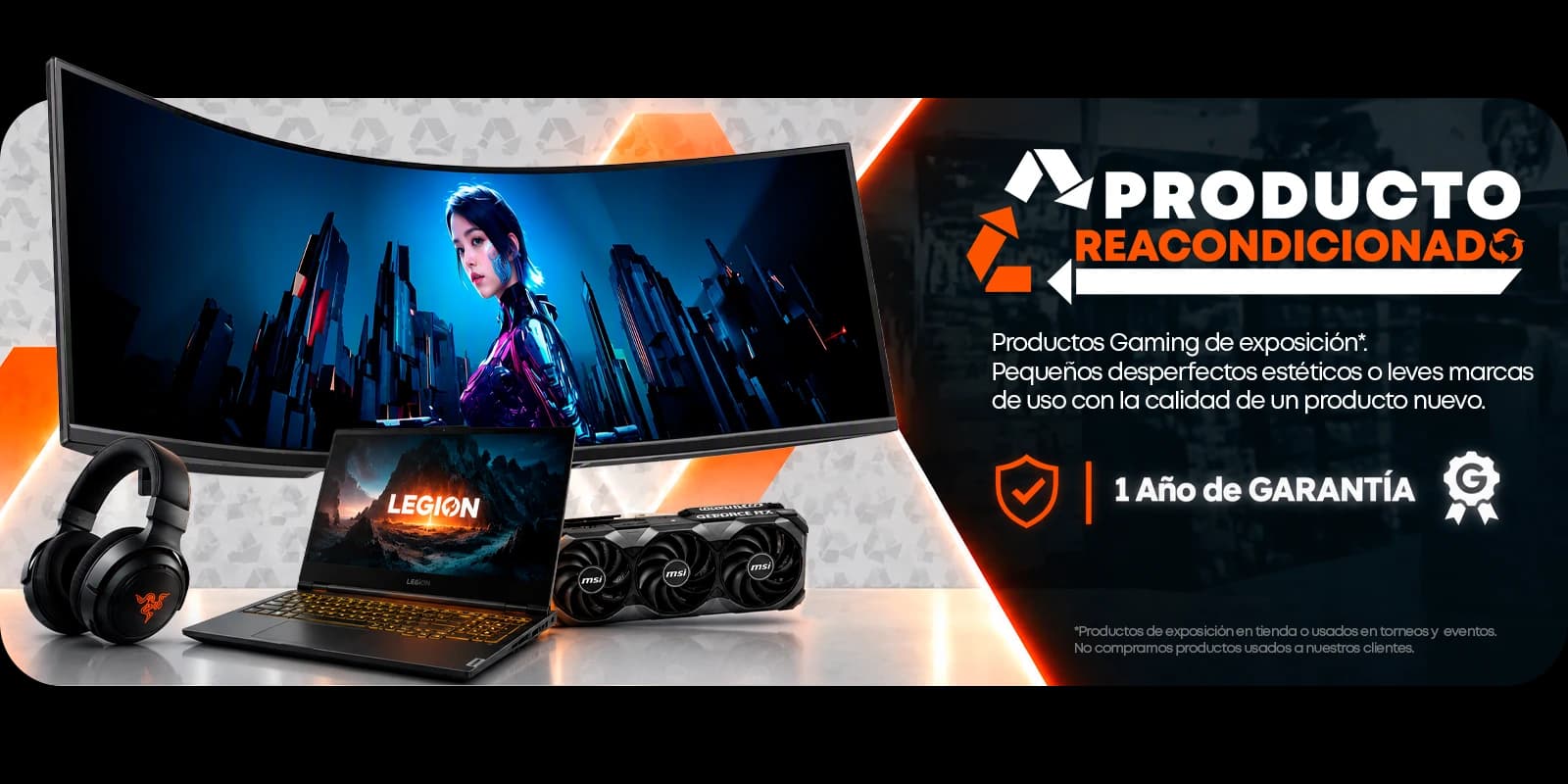 Productos reacondicionados