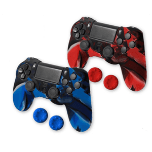 Funda de Silicona + 2 Grips para Controller Blackfire