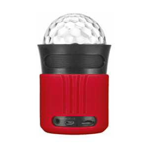Trust Dixxo Rojo Bluetooth Rojo con Luces - Altavoz