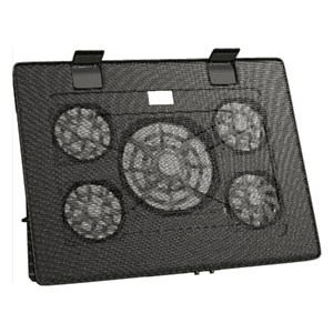 Mars Gaming MNBC2 UA5 5 X5 Fan Airflow Technology Led Rojo - Base Refrigeradora